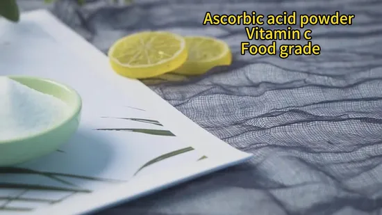 Approvisionnement en vrac d'acide ascorbique, de vitamine C, de compléments alimentaires, de vitamine B1, B2, B3, B5, B6, B12, en poudre pour additifs de qualité alimentaire